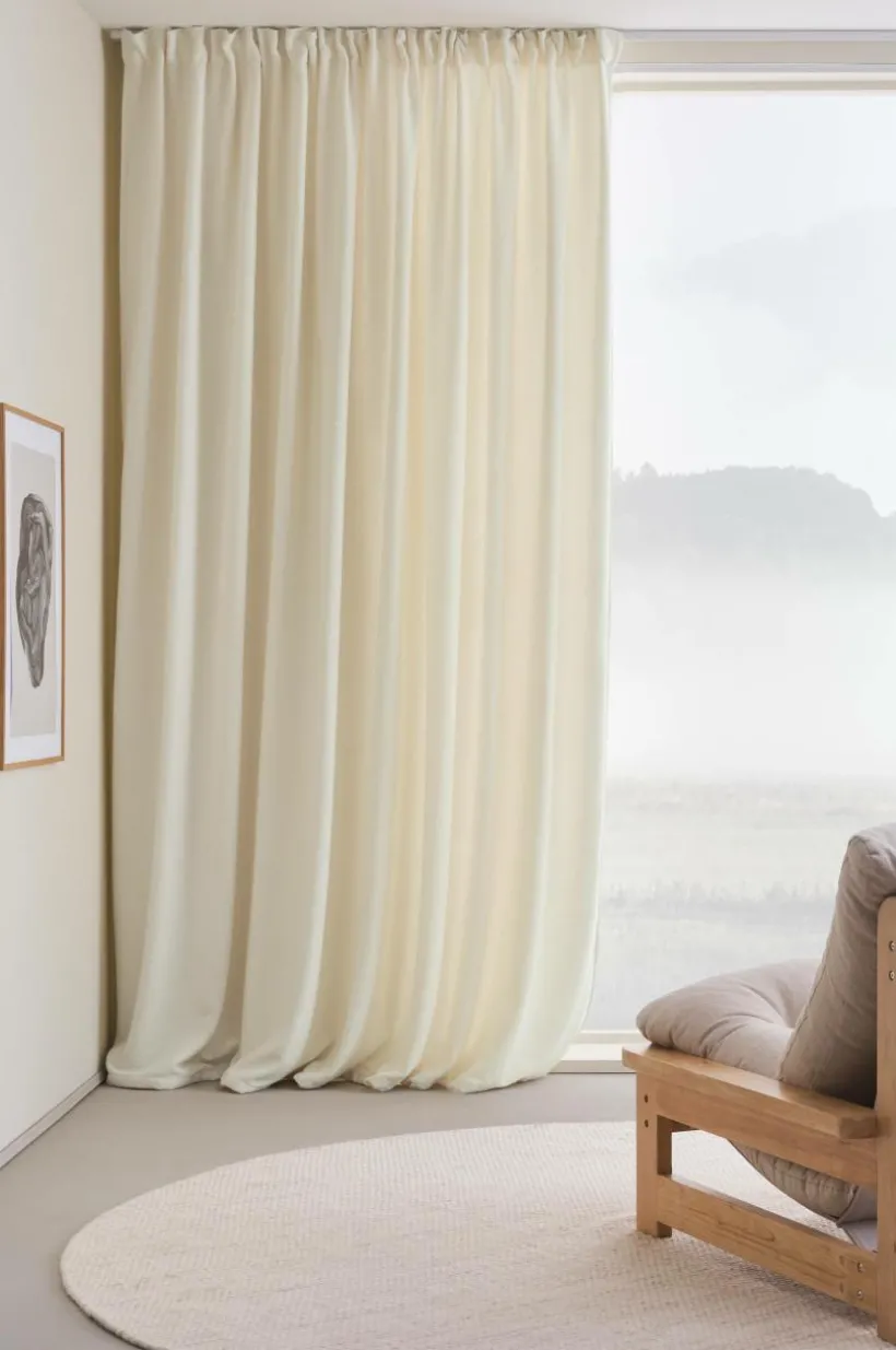 SANDY Bouclégardin 1 Längd Extra Bred